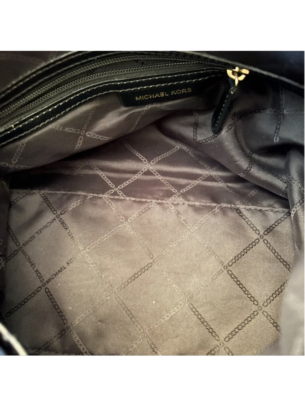 MICHAEL KORS COUTURE BLACK PEBBLE LEATHER WITH SNAKE PRINT HOBO BAG & WALLET EUC - Picture 7 of 11
